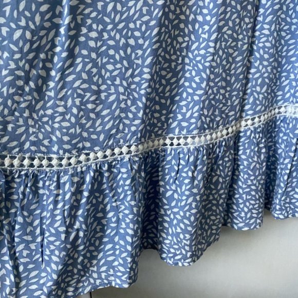 NWT Blue & White Summer Maxi Dress XS/S -FREE Shipping - Picture 8 of 8